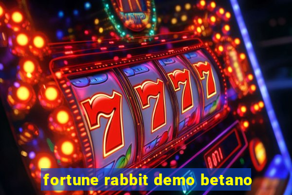 fortune rabbit demo betano